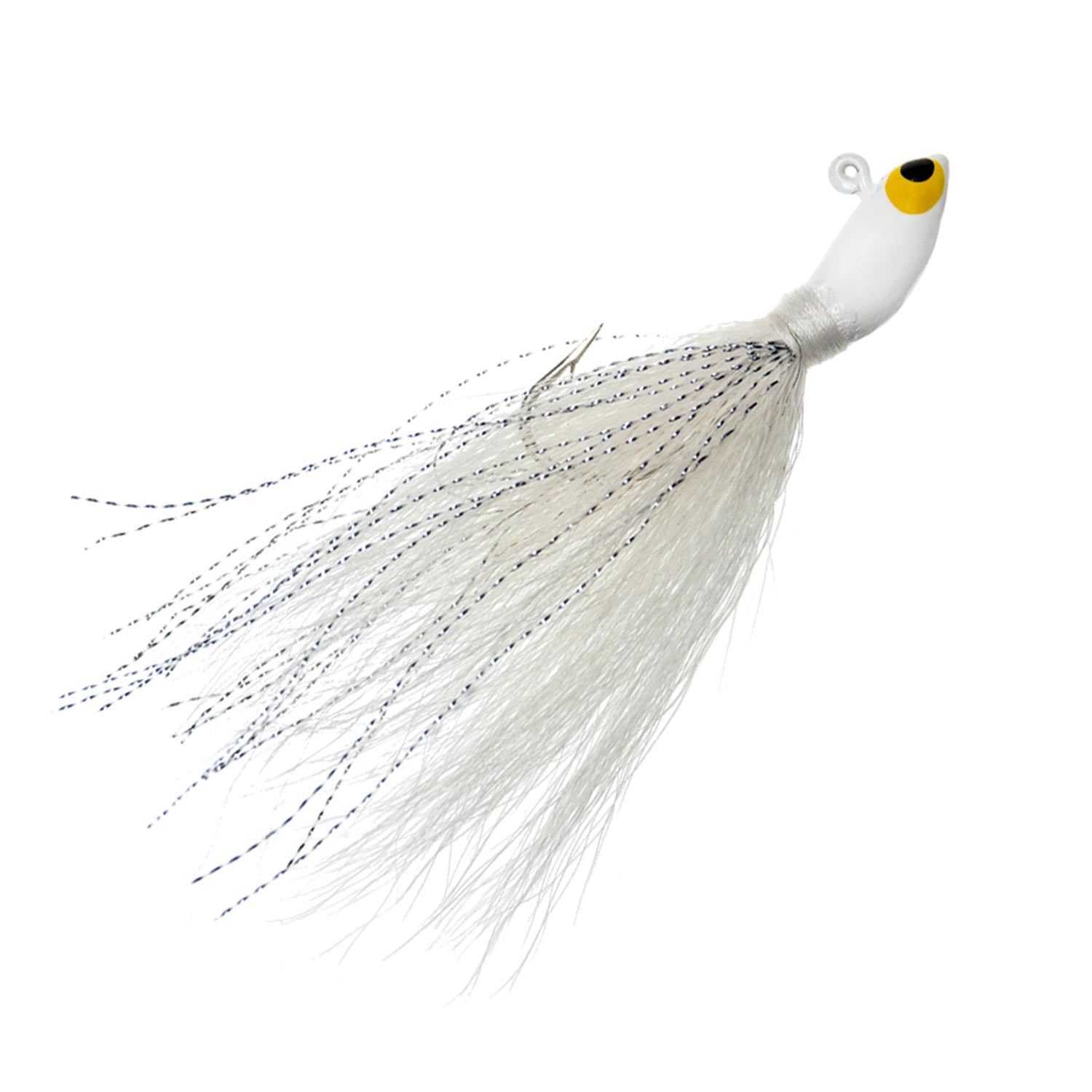 1/4oz Potbelly Bucktail Jig White