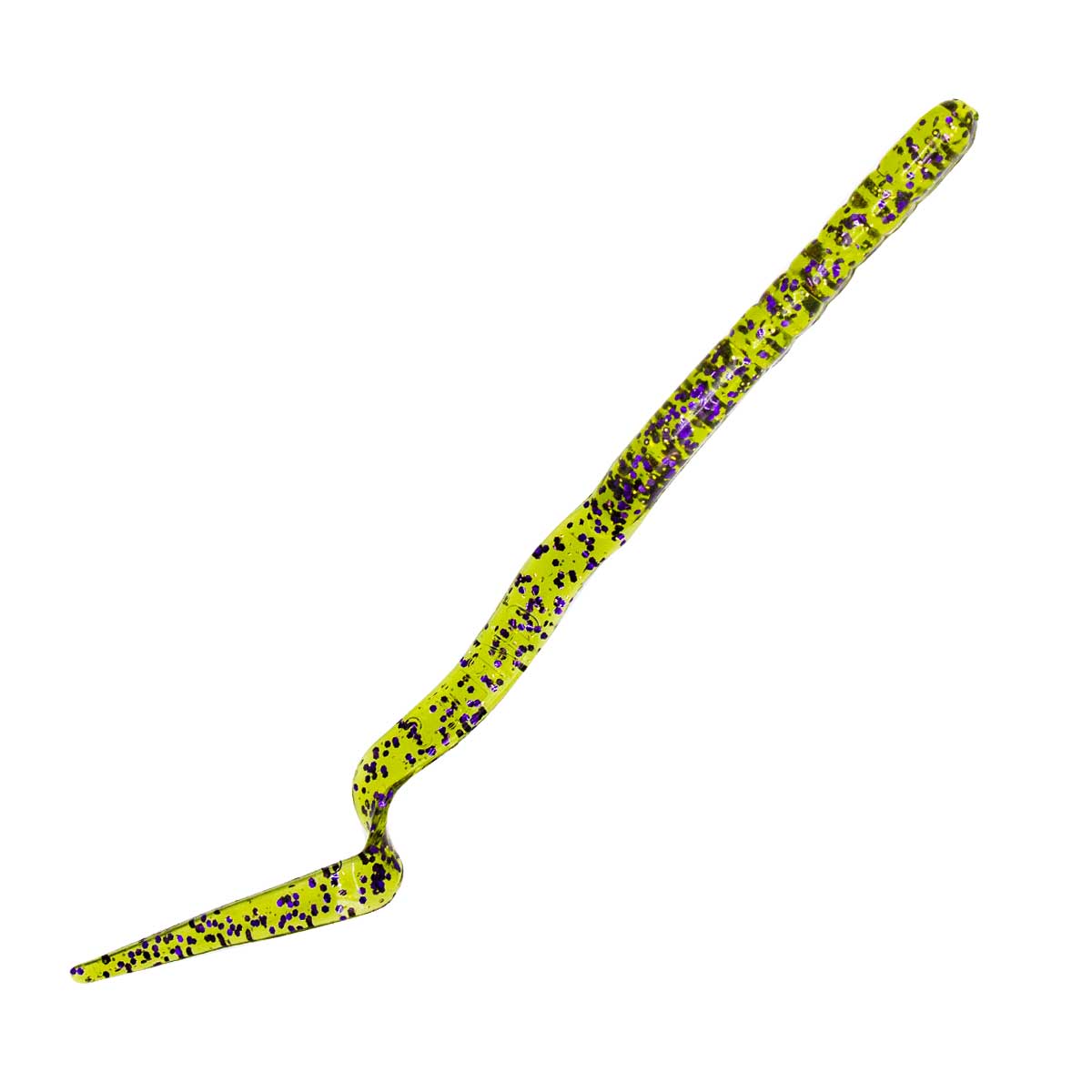 8" Swimming Worm Mardi Gras