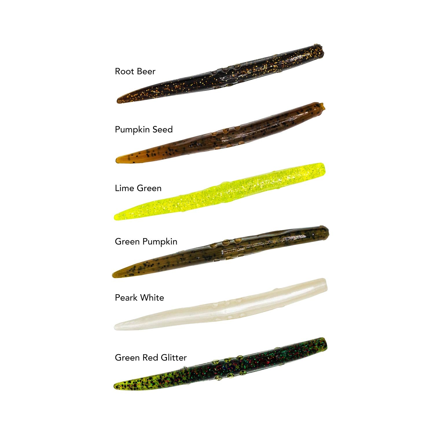 Charlie's Worms Chug-O colors