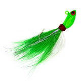 potbelly Bucktail Jig 3/8 oz Green