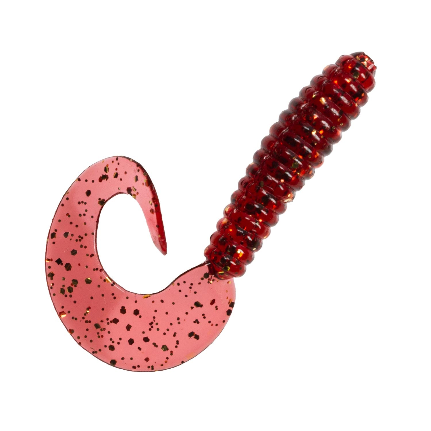 Charlies Worms 4in Grub Amber Gold