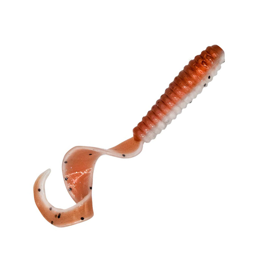 Charlie's Worms 4" Curly Tail Grub New Penny