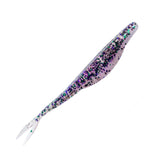 Charlies Worms Baby Juke Purple Lightning scented soft bait