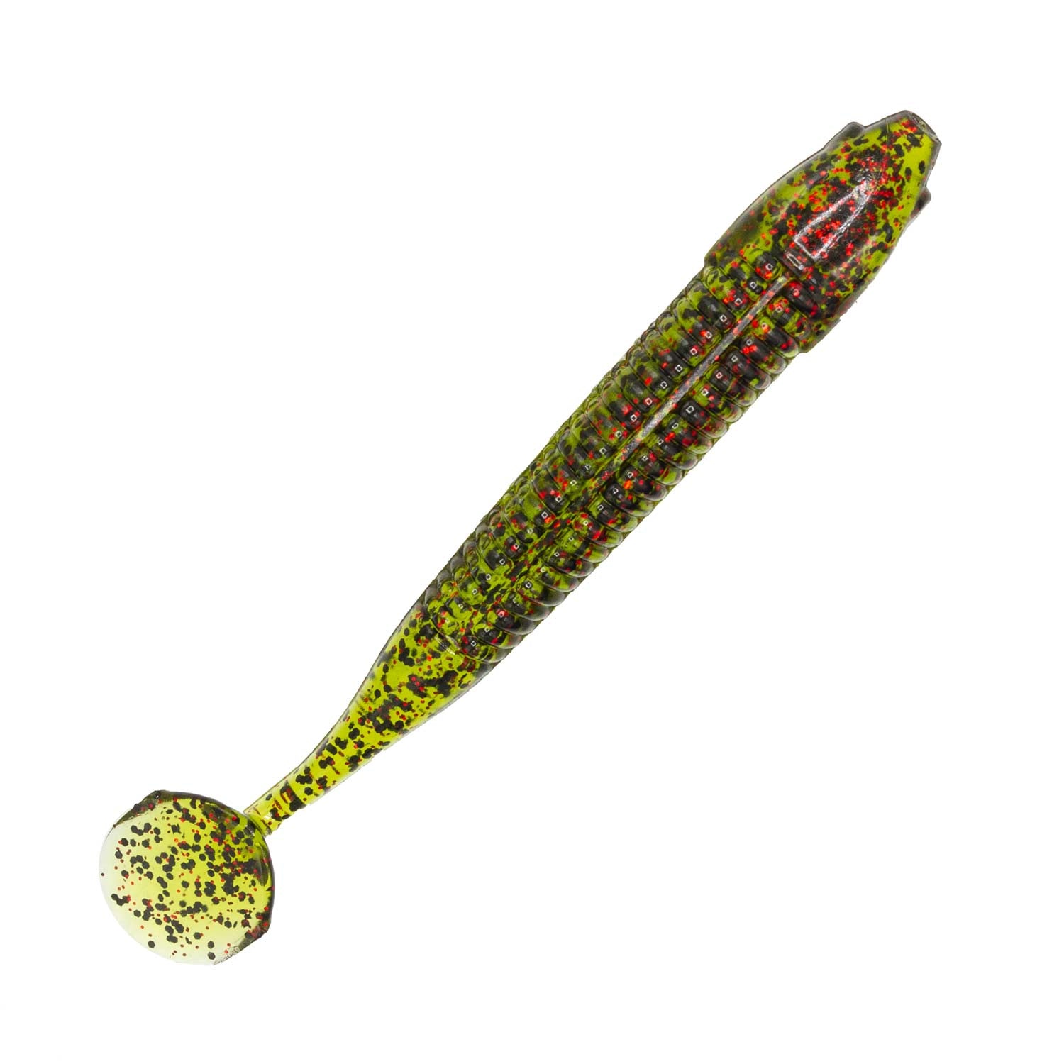 Charlie's Worms Big Dipper scented soft bait Watermelon Red