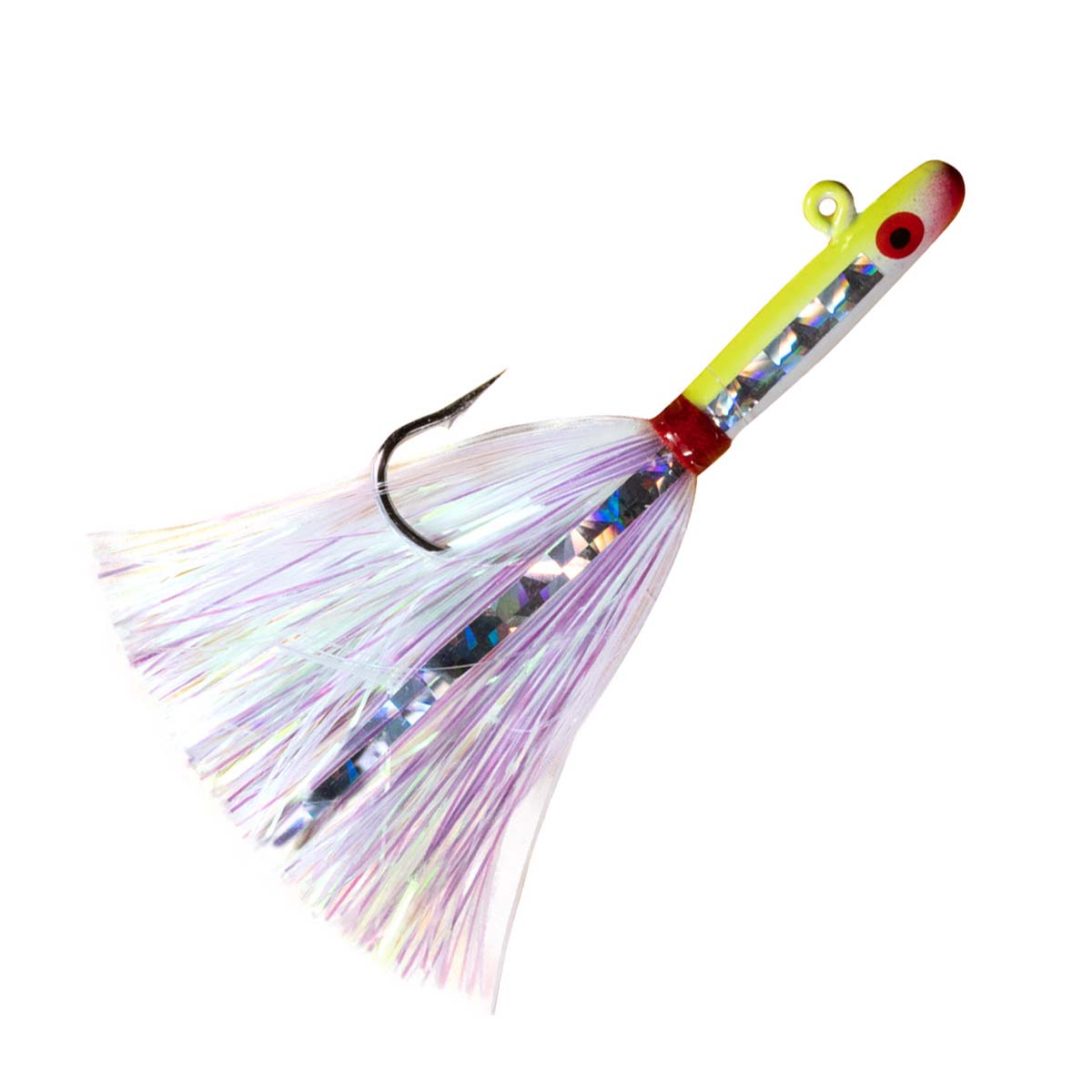 Charlies Worms Green Shad Flash Jig
