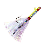 Charlies Worms Green Shad Flash Jig