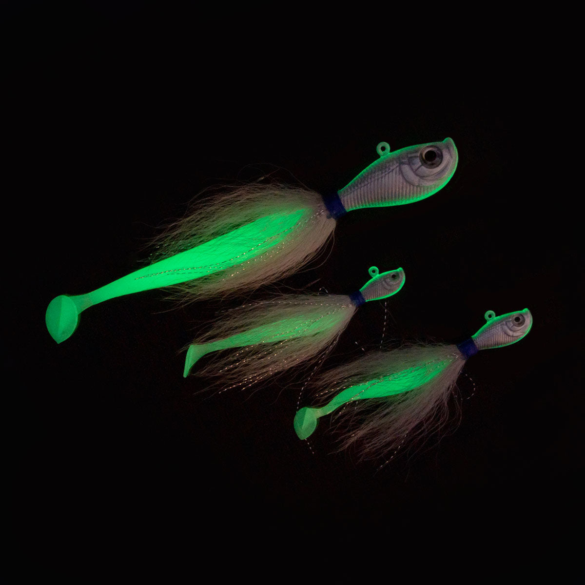 Charlies Worms Jiggin Dipper Glow