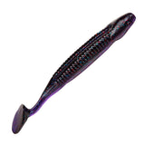 Charlie's Worms Zipper Dipper black grape green red glitter soft bait