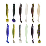 Charlies Worms Zipper Dipper soft plastic bait Colors