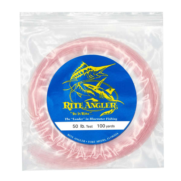 (2) Yo-Zuri HD Fluorocarbon Leader Fishing Line 12 lbs Pink ~ 60 Yds Total  ~ New 