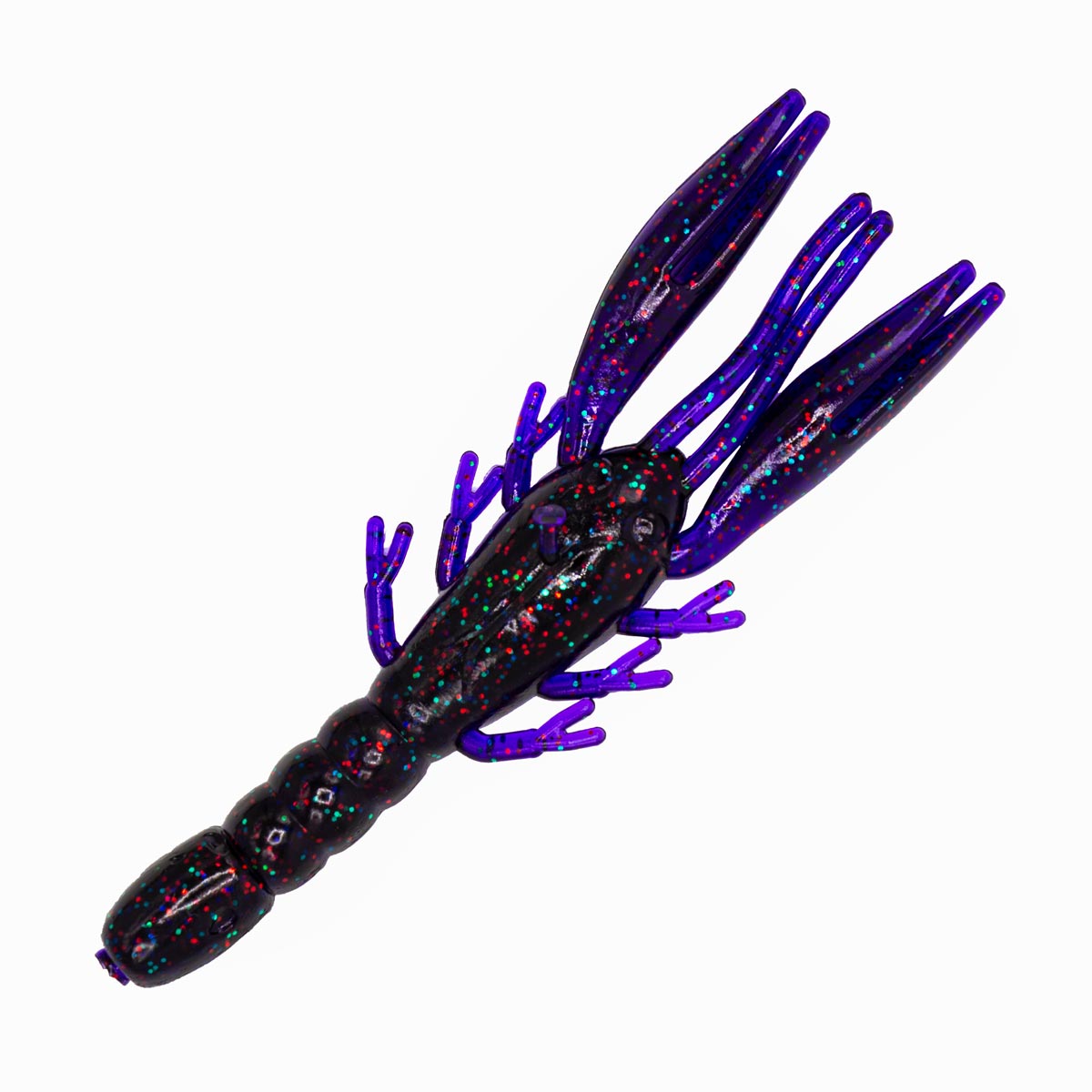 Lg Crawfish Black Grape Grn Red