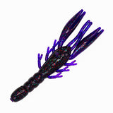 Lg Crawfish Black Grape Grn Red