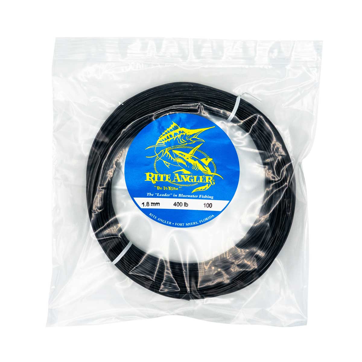 rite angler 400lb Black Mono fishing line