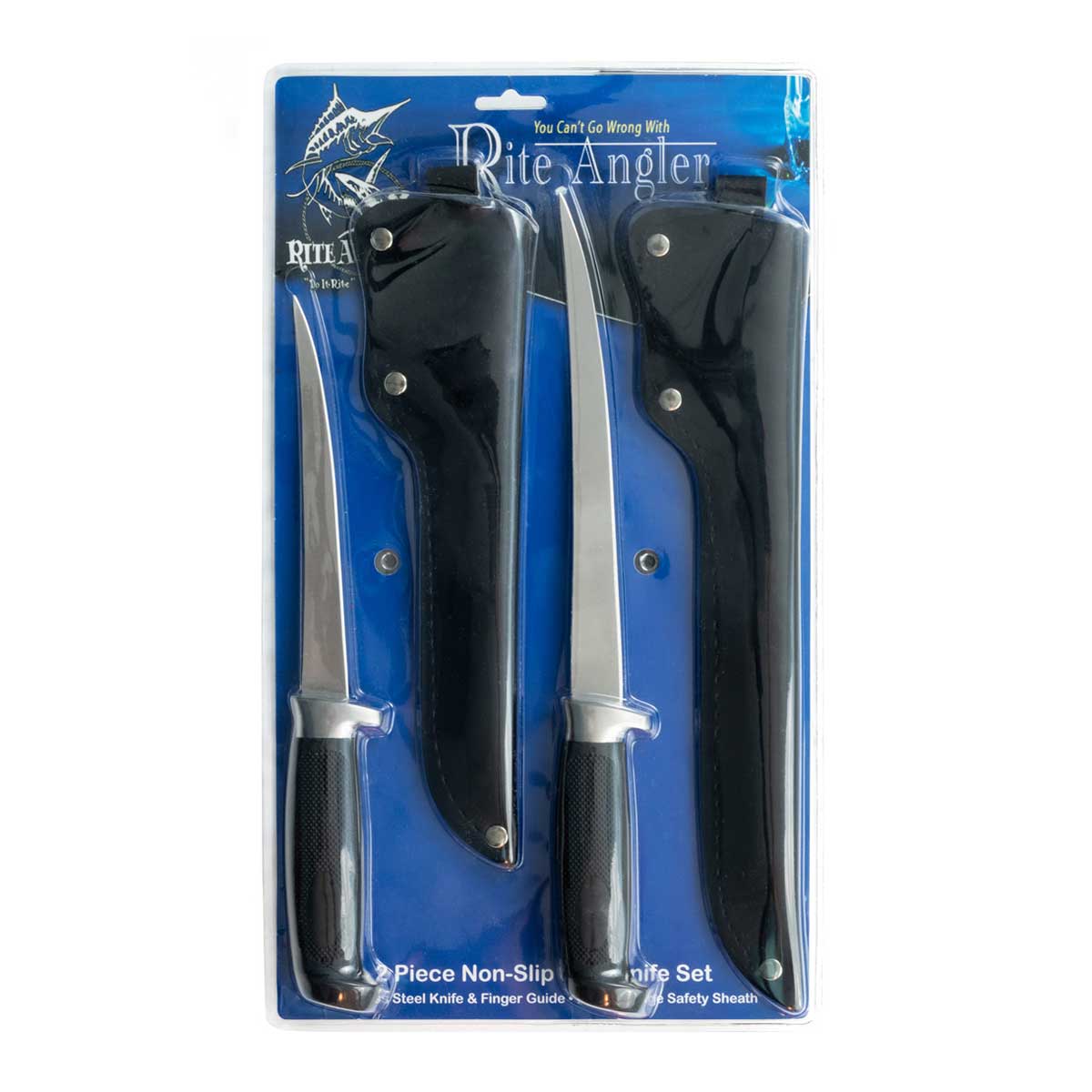 rite angler fillet knife set package