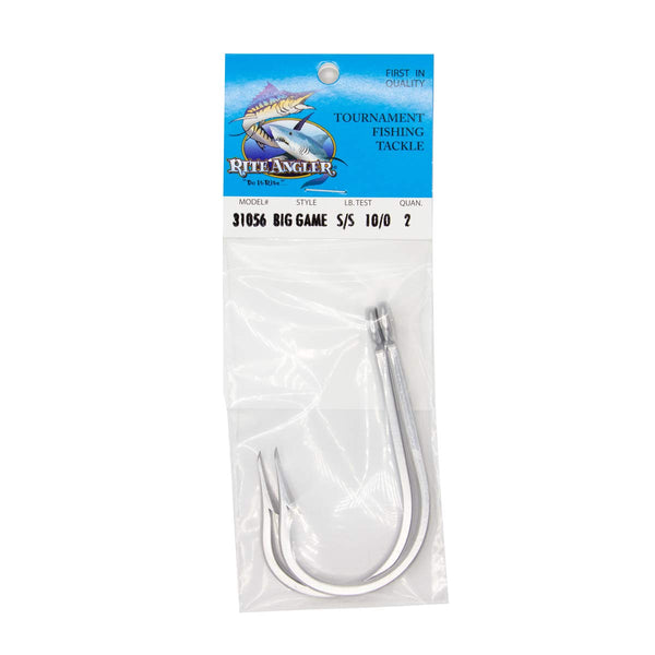 Big Game Stainless Steel Hooks – Rite Angler