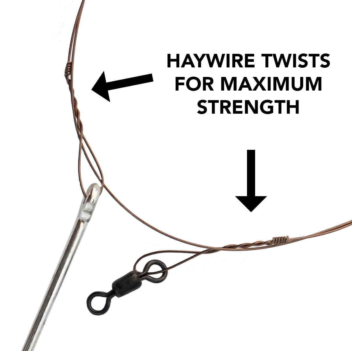 Rite Angler 91059 Dead Bait Rig Haywire Twist