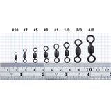 Rite Angler Barrel Swivel Size chart