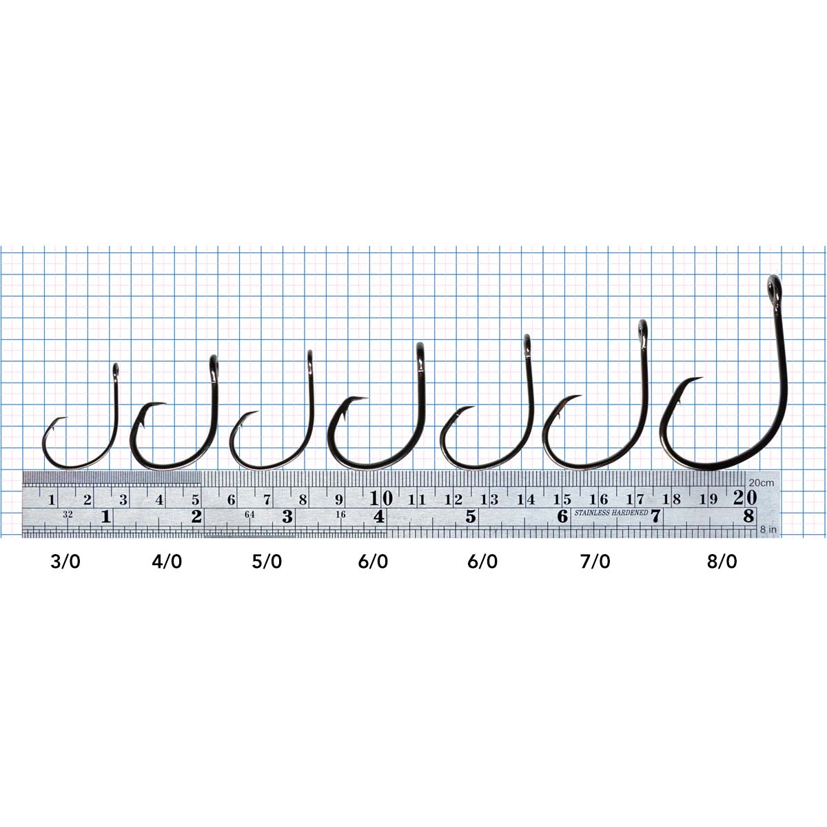 Rite Angler Circle Hook Kit Sizes 76072