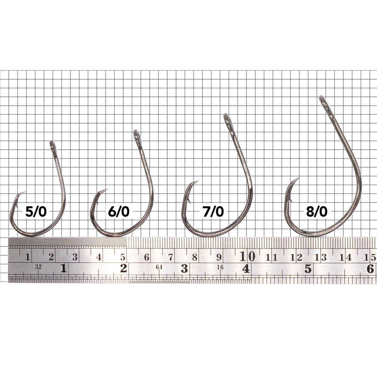 Rite Angler Circle Hook L197bkm Sizes