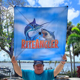 Rite Angler fishing kite with clouds