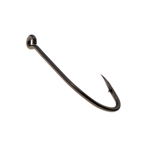 BASSDASH Saltwater Freshwater Hooks Assortment Pack, Octopus Offset Hooks  and Aberdeen Hooks in Assorted Sizes, Tackle Box