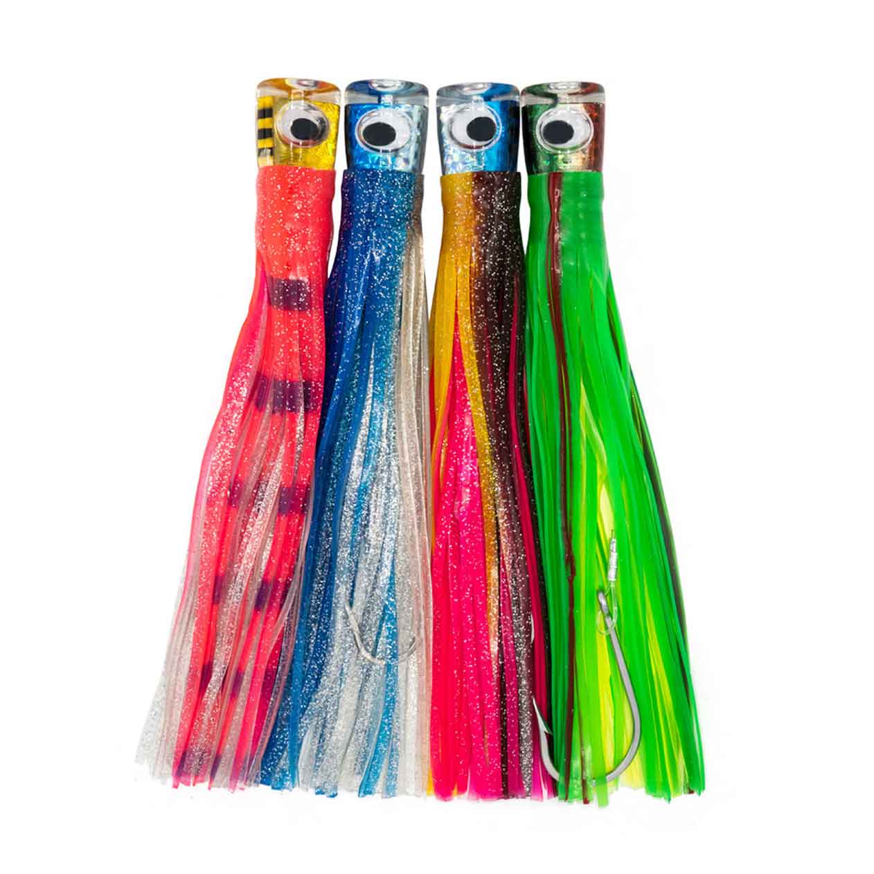 Rite Angler Trolling Lure Chugger head set of 4