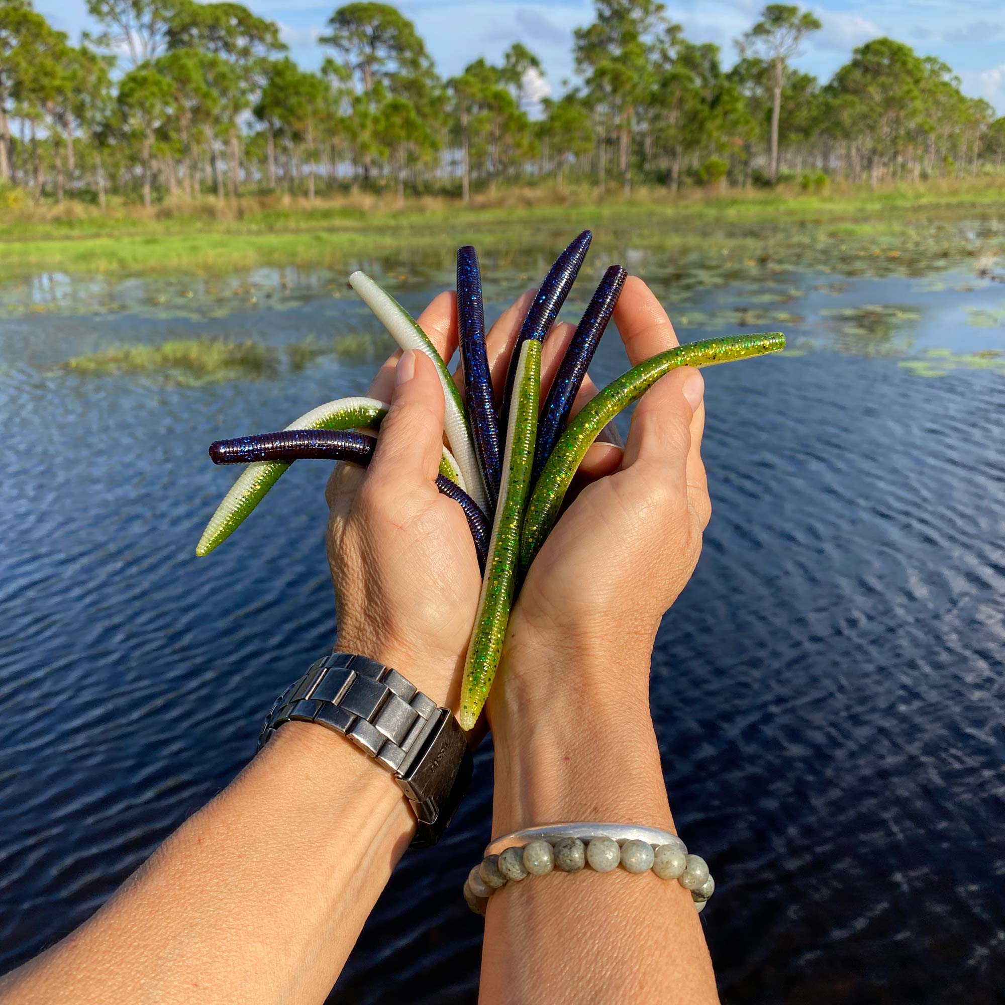 Charlie's Worms Salt Bang-O stick worm