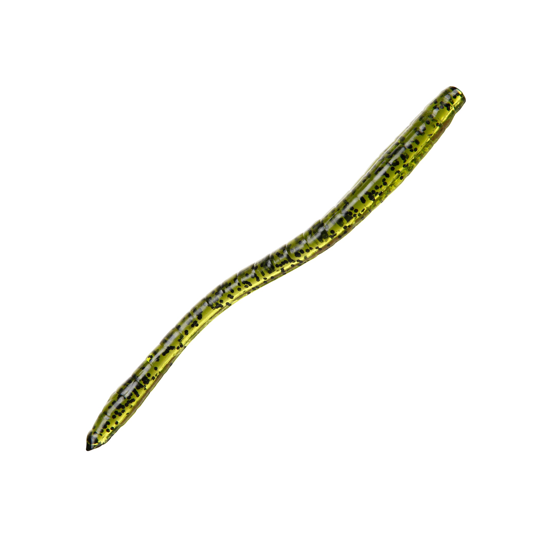 finesse fishing worm in watermelon seed color