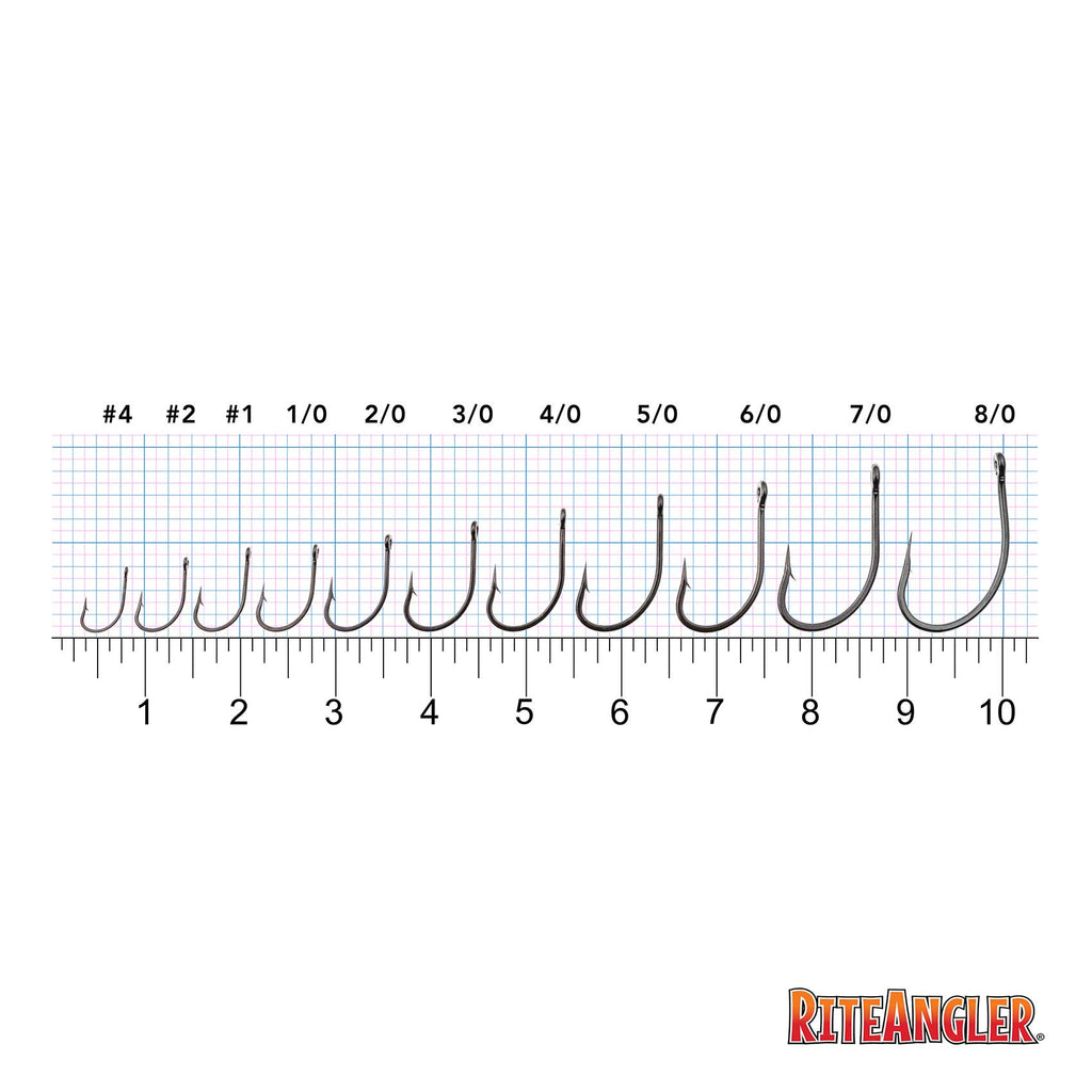 O'Shaughnessy Short Shank Hooks Rite Angler