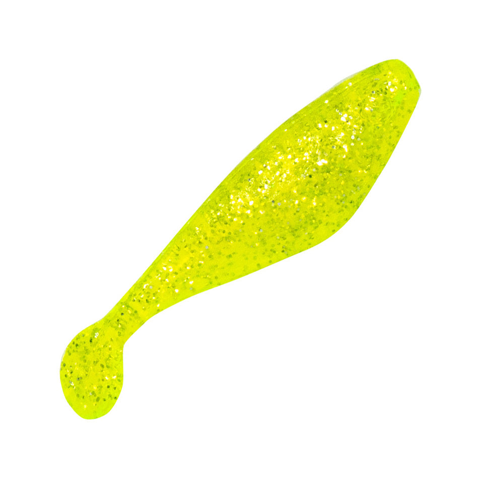 Baby Shad Chartreuse Glitter 1