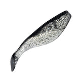 charlie's baby shad clear glitter black back