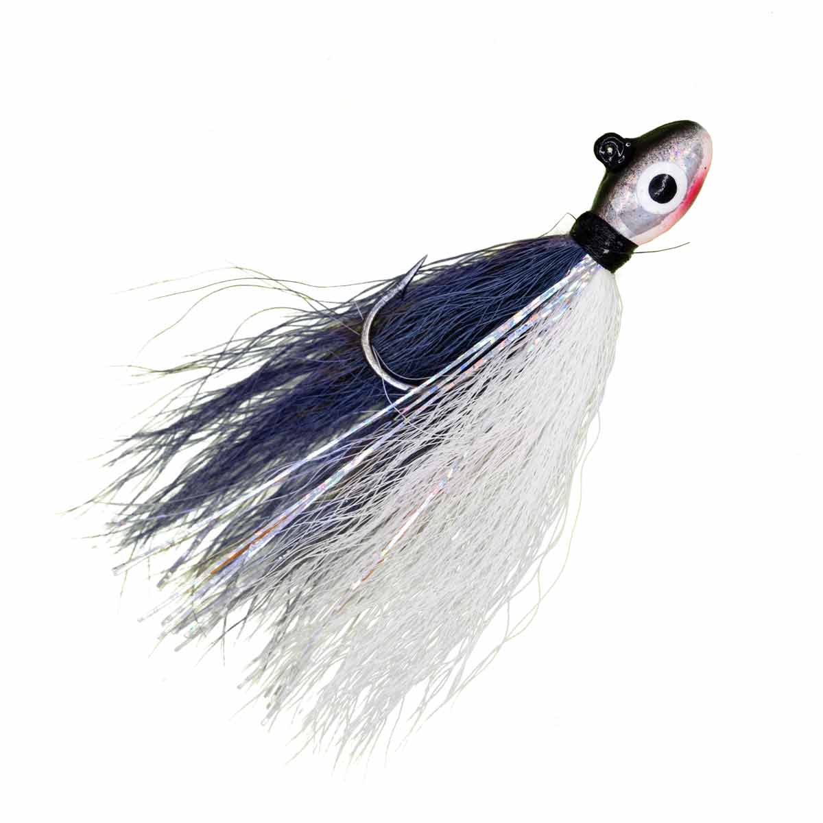 Charlie's Pompano Bucktail Jig (2 Pack) - Natural Shad / 1/4oz.