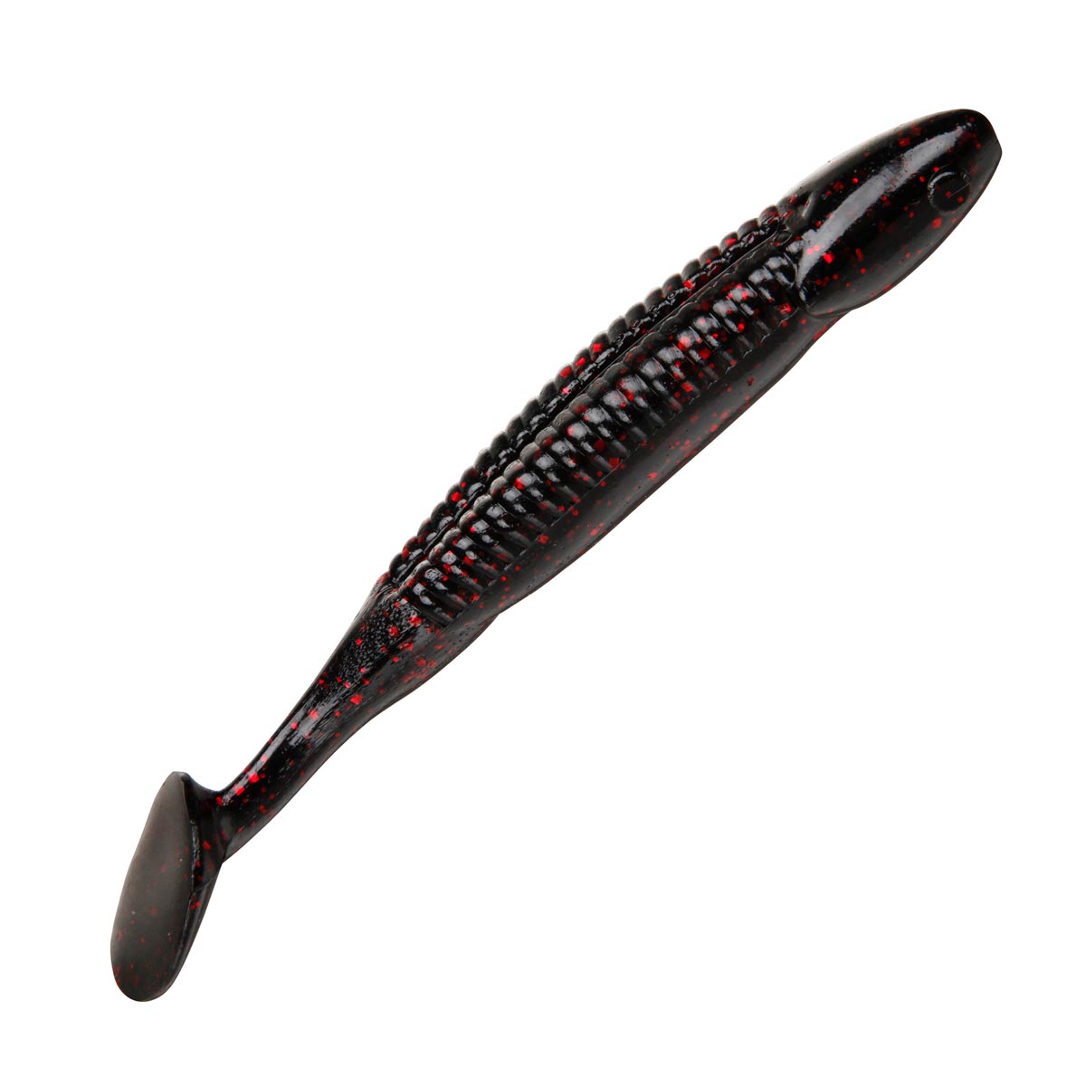 Charlie's Worms Zipper Dipper Neon black red flake