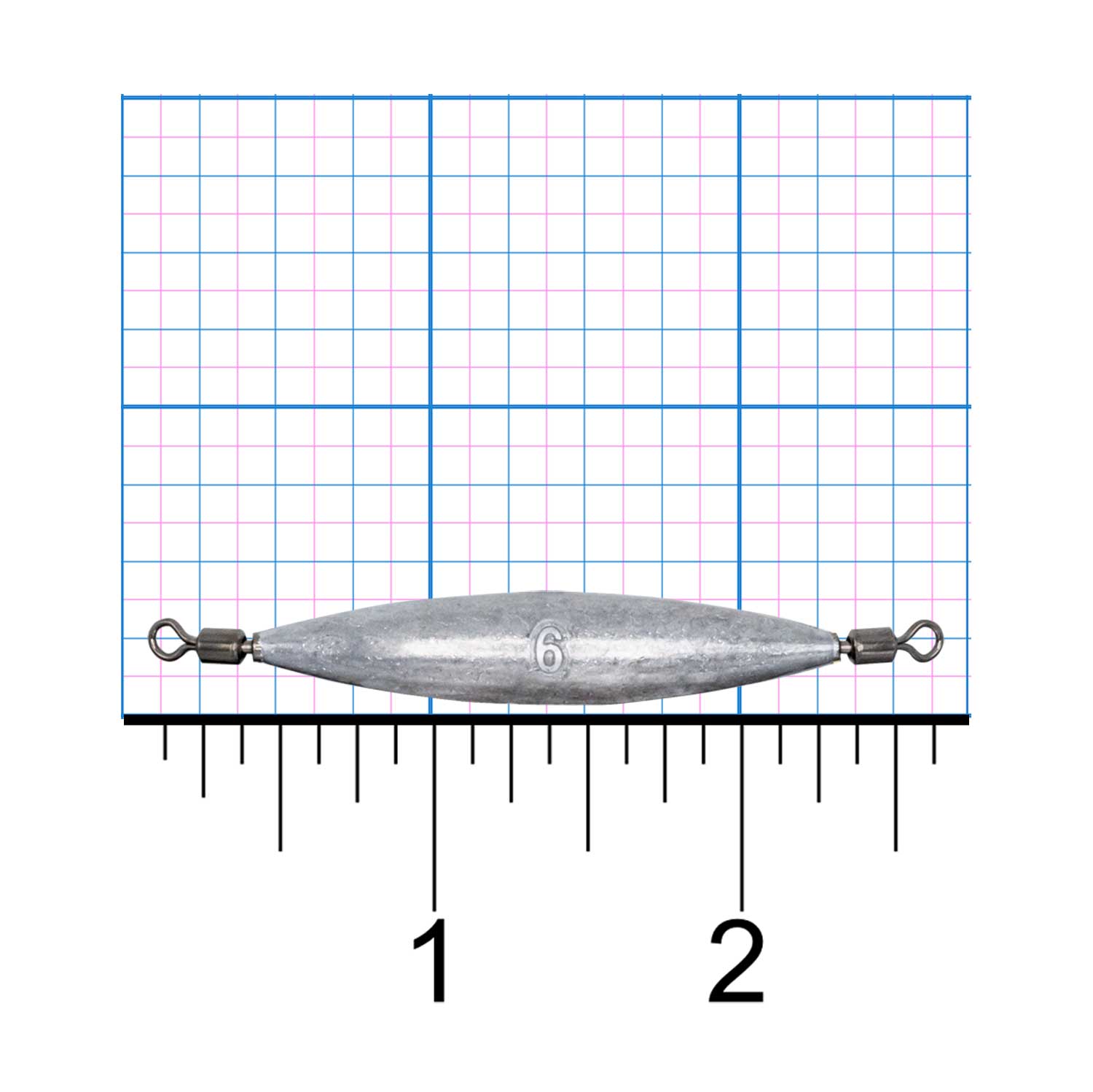 Rite Angler Double Swivel Sinker Size Chart