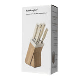 Rite Angler bamboo block knife set box