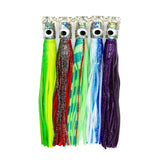 Rite Angler 11" pre-rigged Jethead set of 5 Trolling Lures