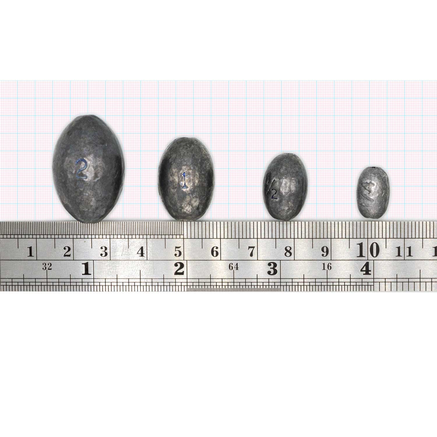 Rite Angler Egg Sinker Kit Sizes