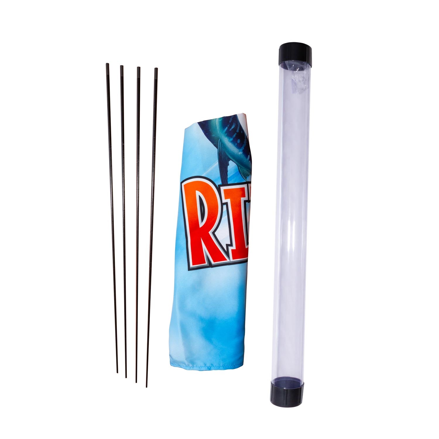 Rite Angler Logo saltwater fishing kite package contents