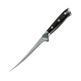 Rite Angler German Steel Fillet Knife Ebony 6in