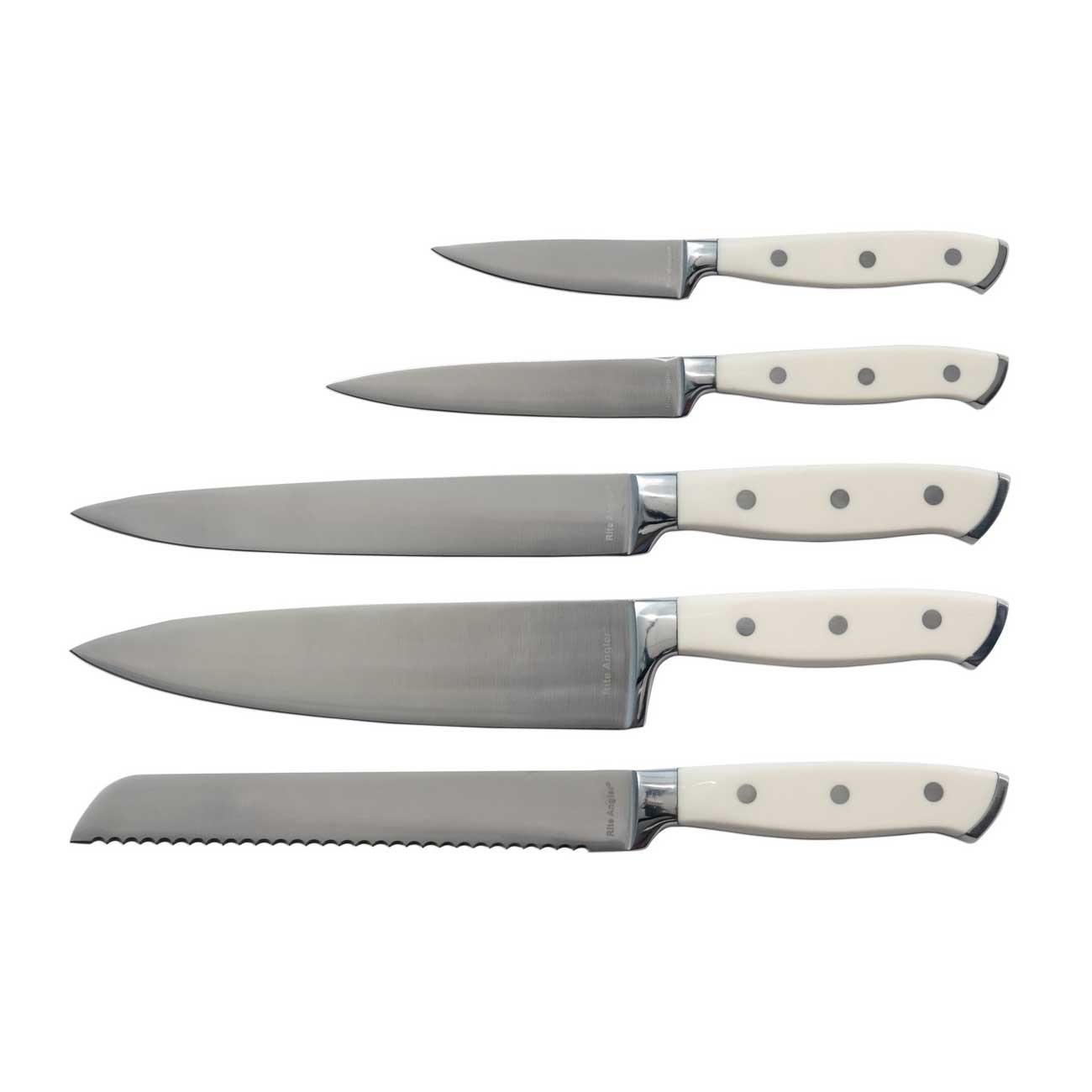 Rite Angler Knife Block Set 5 Knives