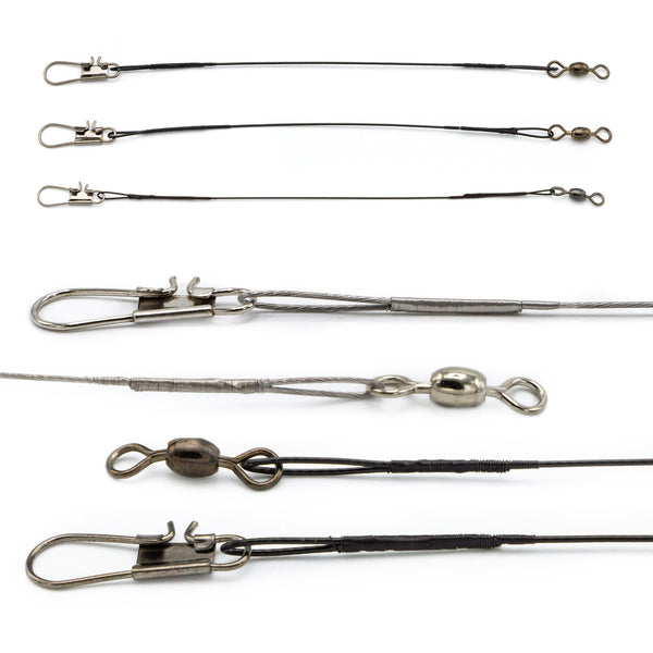 Sliding Leader Rig Nylon Coated Wire Leader Rigs – Rite Angler