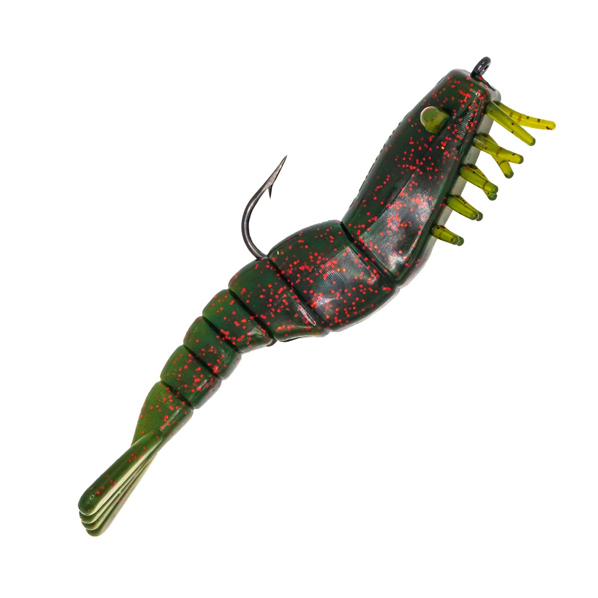 Artificial Shrimp Hook Only 3-1/4 Pearl/Chartreuse 3 Pack Artificial Shrimp  3-1/4 Pearl/Chartreuse Hook Only 3 Pack GS325LHO053 $5.49 [GS325LHO053] -  $5.49 : Almost Alive Lures, The best there ever was.